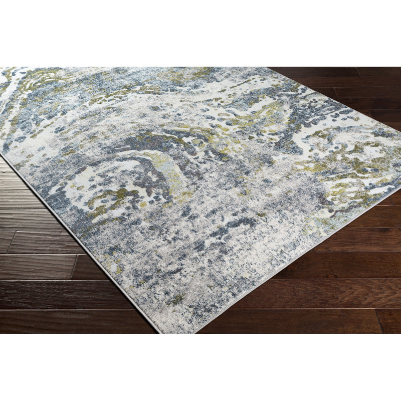 Abstract Indoor Rug, Rectangle 2' x 3'