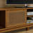 67.9 Inch Mid Century Modern Rattan TV Stand For Tvs Up To 75", Entertainment Cabinet, Media Console For Living Room Media Room, Solid Wood Feet & Rattan Cabinet Doors - Light Walnut-1943714523