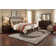 Tapis bleu marine oriental
