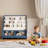 Kids Standard Bookcase Storage Shelving Unit With Wheels-1003973580