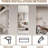 Full Body Mirror for Living Room Bedroom Cloakroom Wall-mounted round-angle dressing mirror  Aviation grade aluminum-1267684049-1267684051-1261228320