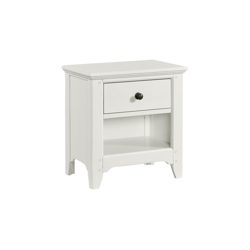Table de chevet 1 tiroir Tahoe Youth, Blanc