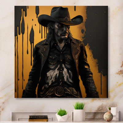 Western Cowboy I - art mural occidental