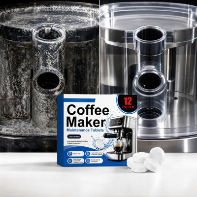Coffee machine cleaning tablets 12 PCS Coffee Machines Descaling And Deodorizing Cleaning Tablets