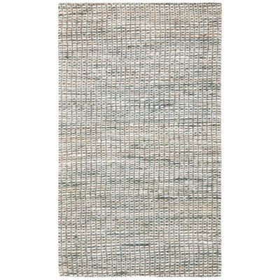 Zaragoza Handwoven Flatweave Light Grey Area Rug