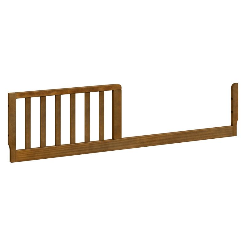 Conversion Kit Toddler Bed Rail, Walnut