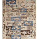 One-of-a-Kind 8'4" X 9'8" Hand Knotted Area Rug