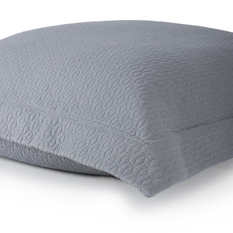 Selena 100% Cotton Matelassé Shams, ocean blue, Standard