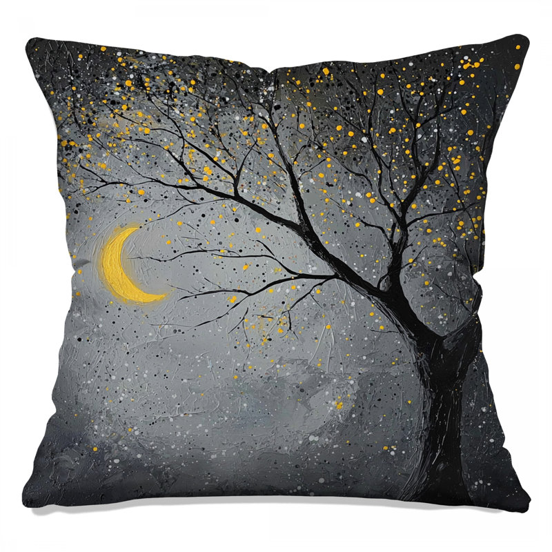 Coussins décoratifs Moonlit Tree Night, 20 po x 20 po