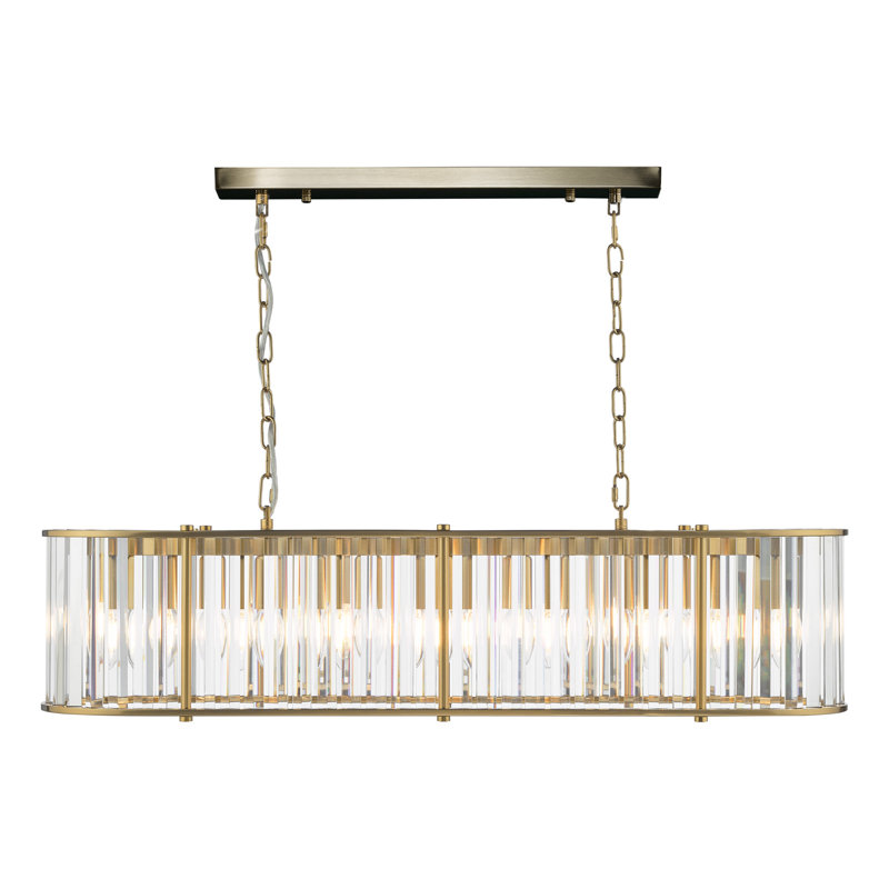 7 - Light Pendant, Brass