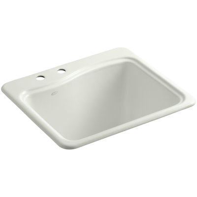 River Falls Metal Rectangular Drop-In Bathroom Sink