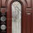 80'' Paneled Fiberglass Front Entry Doors-61965738-61965739