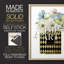 Impression encadrée de parfum floral Harlequin - bois massif-112361319-112361325