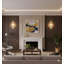 Applique murale en verre 1 lumière Transitional-66949558
