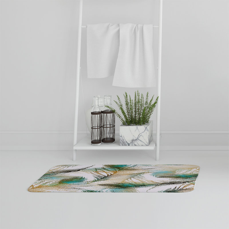 Peraza Memory Foam Non-Slip Bath Mat
