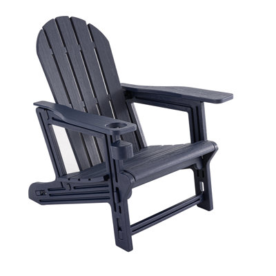 HDPE Folding Adirondack Chair