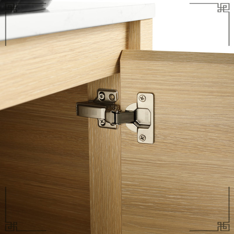 Wall Mounted With Stone Top