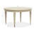Extendable Round Dining Table With 4 Arm Chairs Server And Dining Cabinet-731052789-731052785-731052786