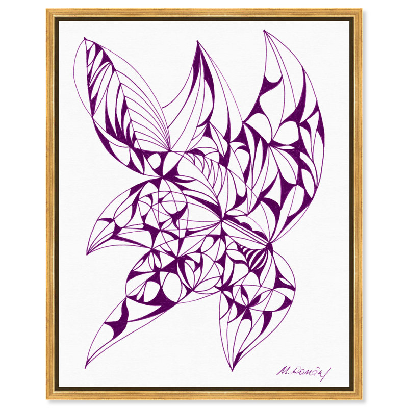 Manuel Roman - Starfish Print by Oliver Gal, 31"H x 21"W, Gold Floater Frame