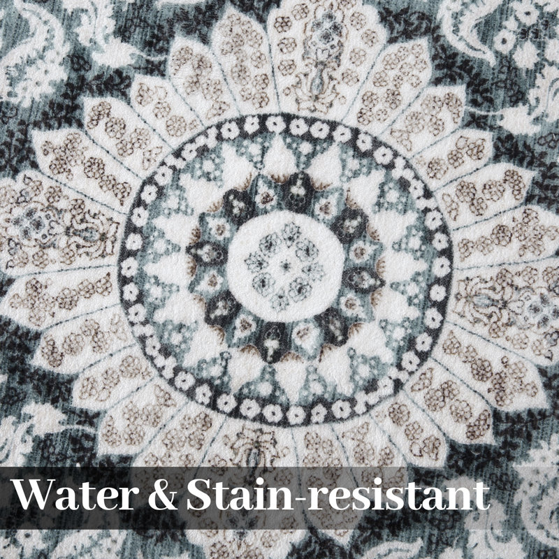 Tapis Ranglin avec envers antidérapant, Tapis de couloir 2 pi x 6 pi
