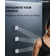 20" Ceiling Mount Complete Shower System with LED, Bluetooth Music and Rough in-Valve