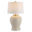Lampe de table standard crème 31,5 "Domonik