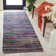 Fales Rag Rug Hand Woven Cotton Striped Rug