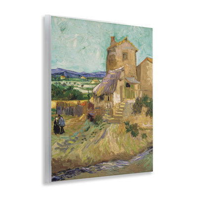 «Van Gogh Old Mill Landscape», art mural par one1000paintings