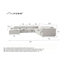 Flex Felix 8 Seater Corner Sofa -105278553-105278550
