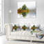 Coussin décoratif paysage avec pin-1981289033