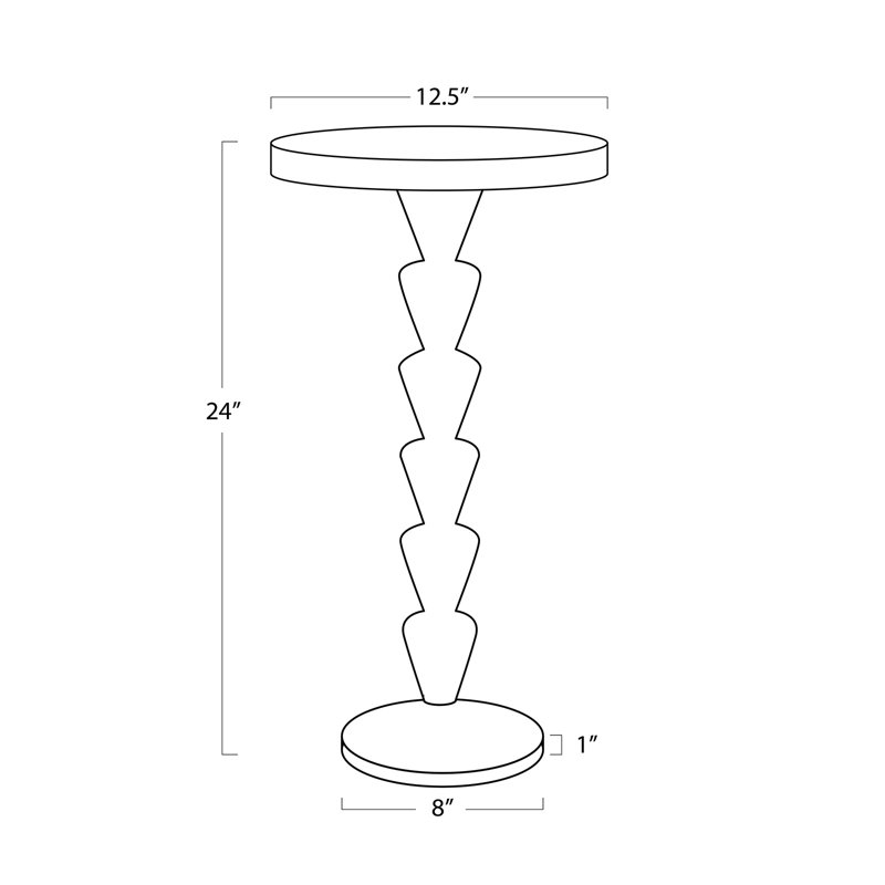 Table d'appoint Patricia Jade