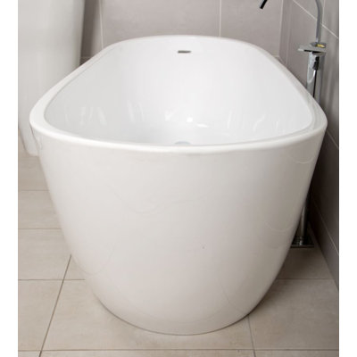 1500mm x 740mm Freestanding Soaking Acrylic Bathtub