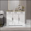 Armoire buffet polyvalente avec plusieurs options de rangement pour chaque pièce