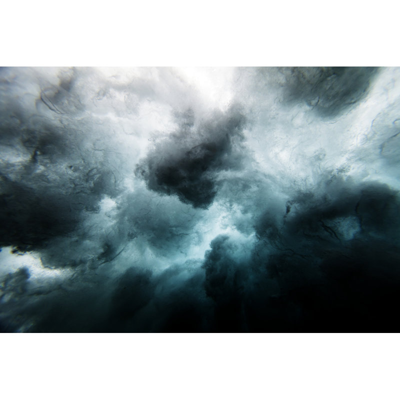 Wave Crashing Underwater by Subman, 20" H x 30" W
