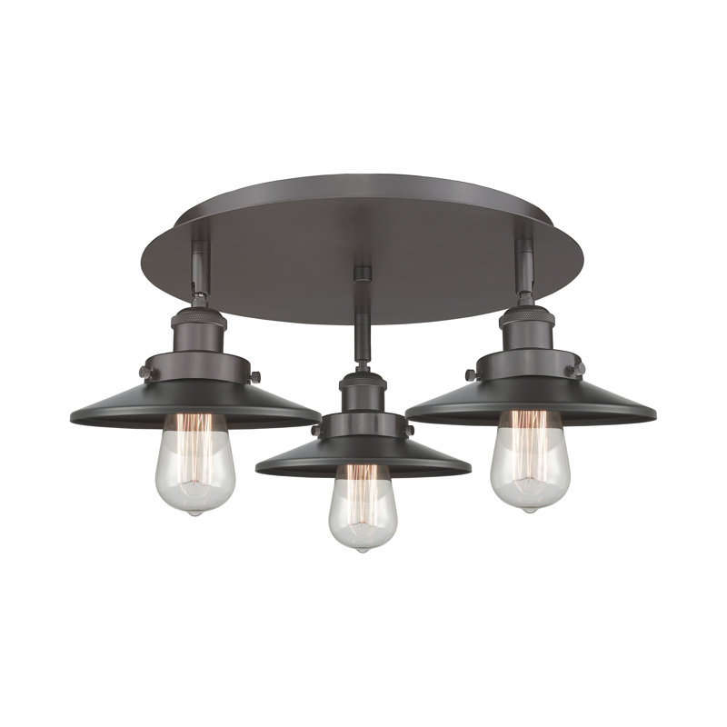 Amalle Flush Mount, Oil Rubbed Bronze, Oil Rubbed Bronze