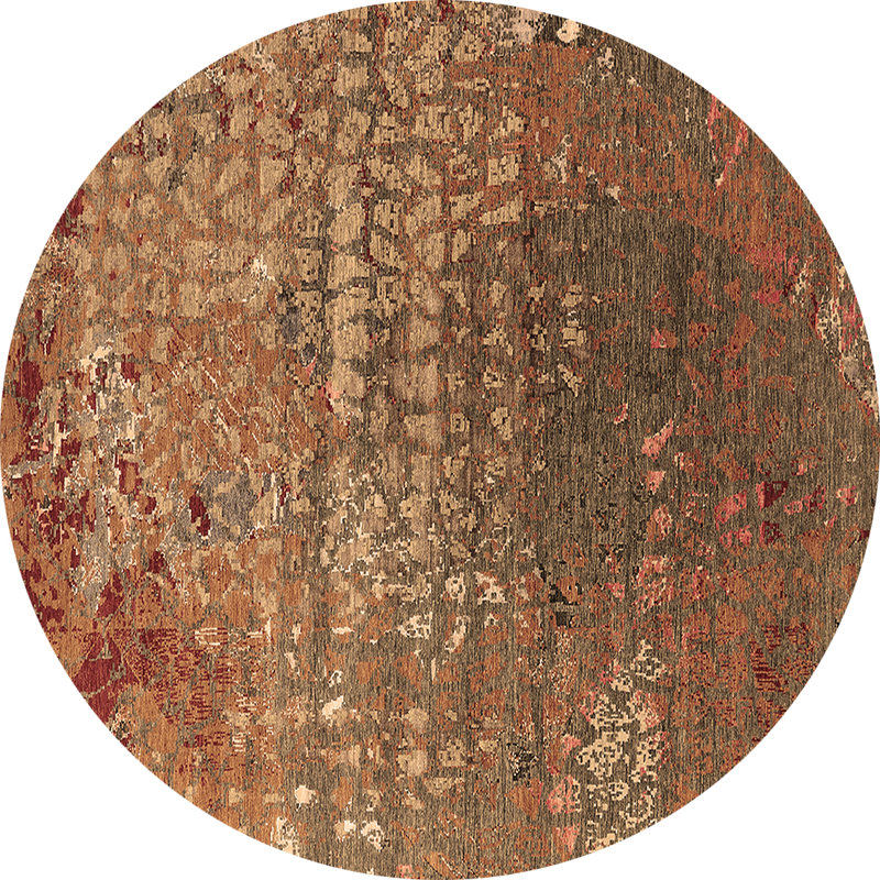 Oriental Indoor Rug, Round 6'