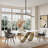 Metal Base Dining Table-2115307335-2113262373