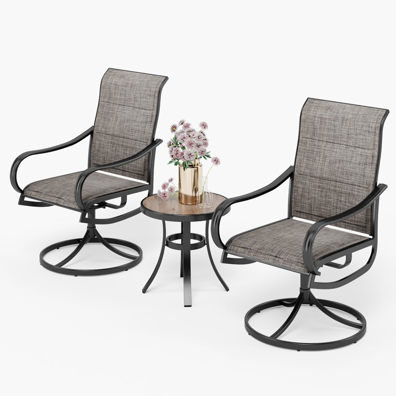Emy 2 - Person Patio Conversation Set