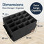 16 Pair Shoe Storage Box
