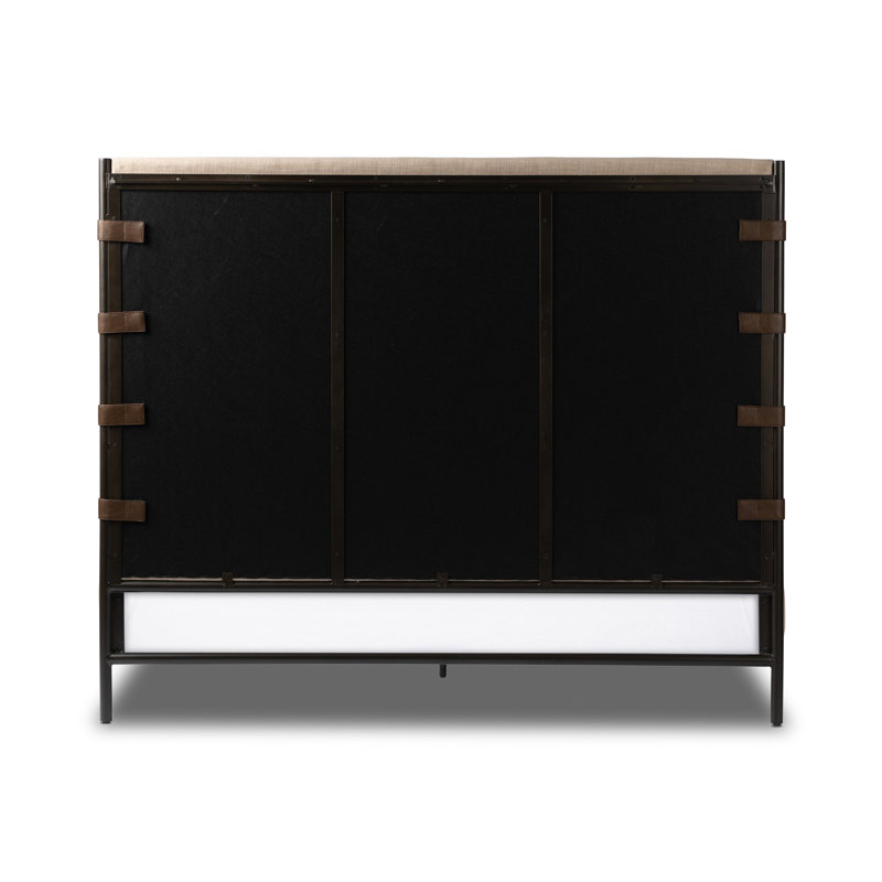 Anderson Bed-Palm Ecru, King