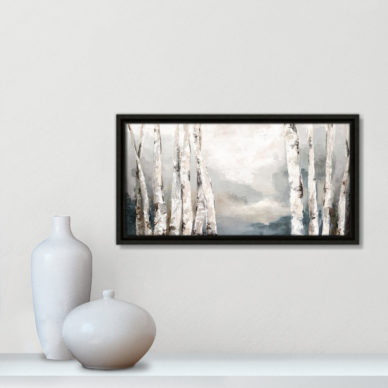 «Shadows of Birch» par Luna Mavis, Espresso, H 9,5 po x l 17,5 po