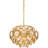 6 - Light Dimmable Geometric Chandelier