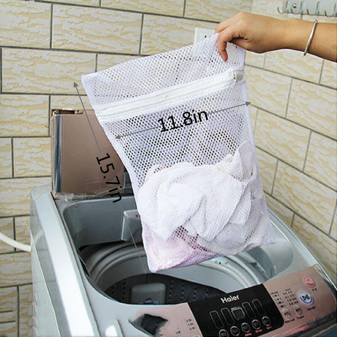 Everyday Home Mesh Laundry Bags, Zipper for Travel & India | Ubuy