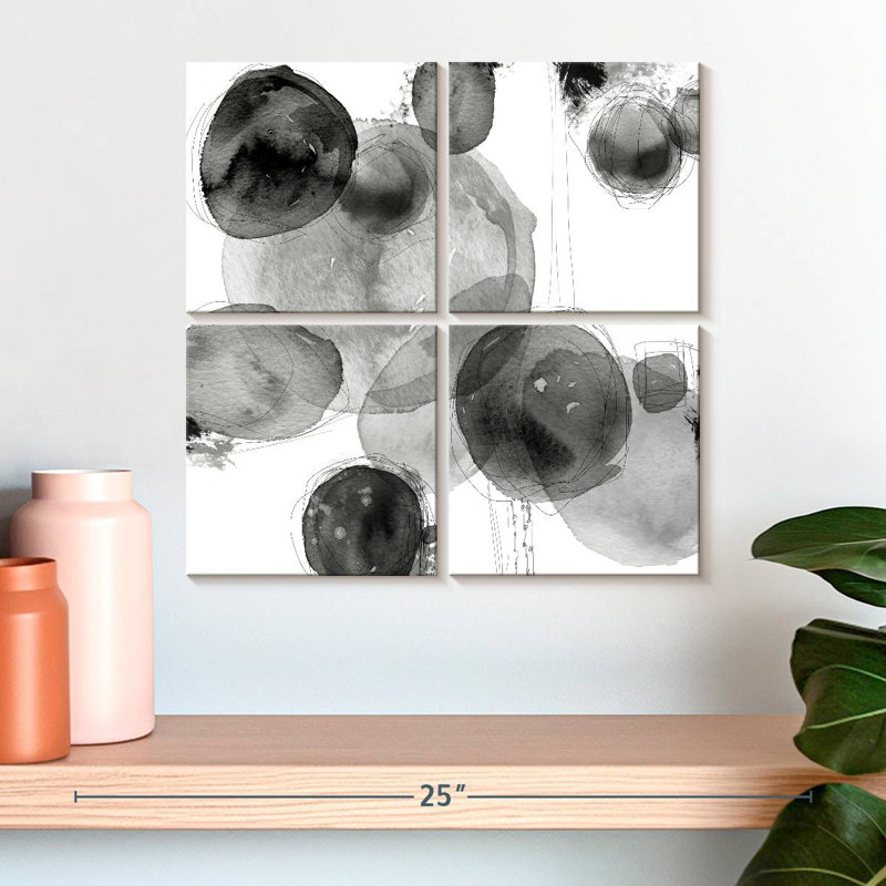 Droplets, 18" H x 18" W