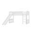 Lit mezzanine amusant avec glissade ludique et échelle sécuritaire