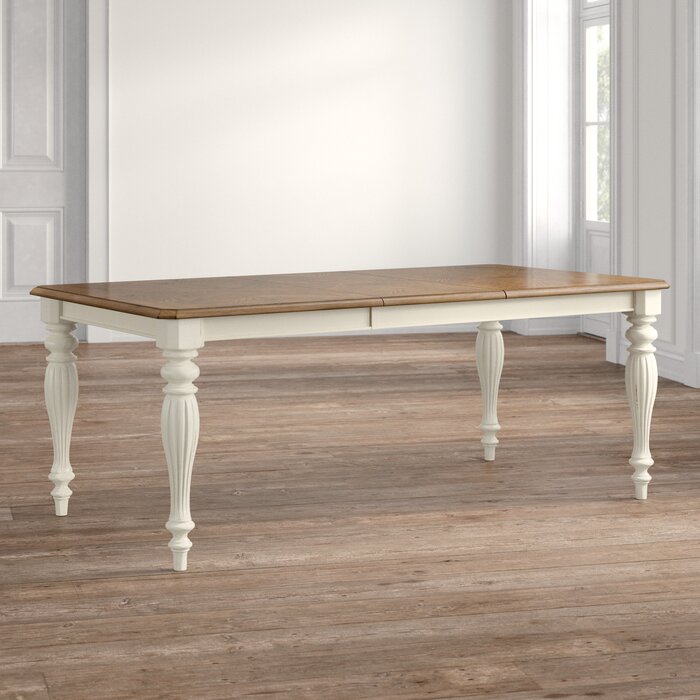 Laurel Foundry Modern Farmhouse Cleckheat Extendable Dining Table ...