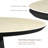 47.24" Marble Look Round Sintered Stone Pedestal Dining Table-1310728895-1310728892