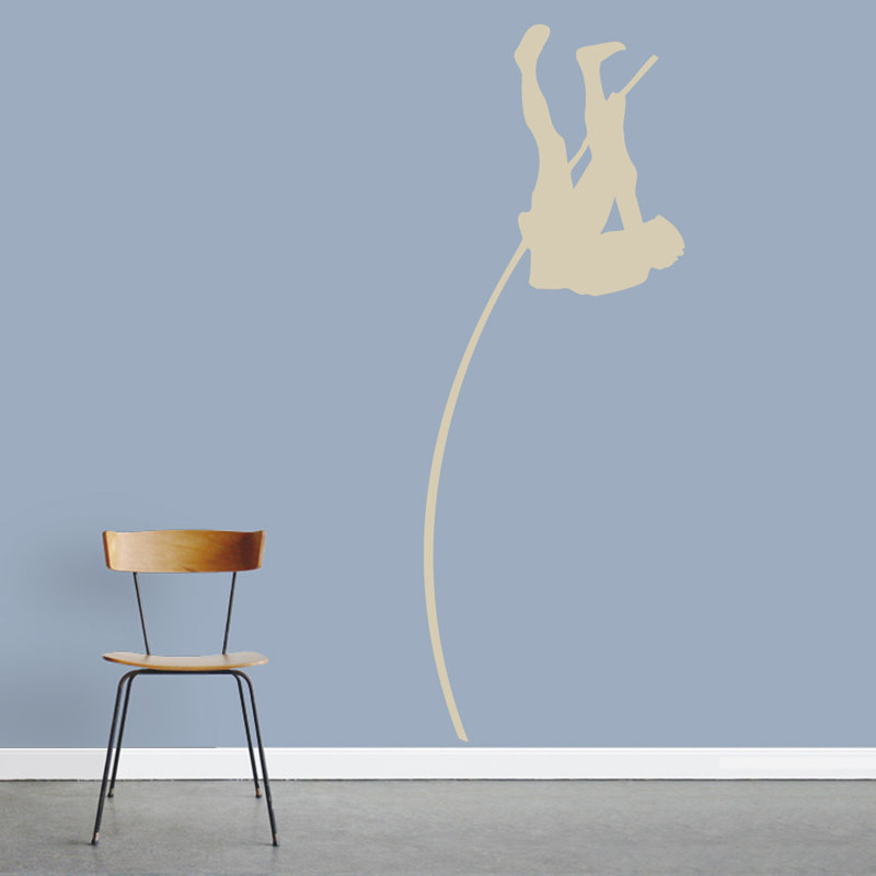 Adhésif décoratif poteau perchoir, Beige clair