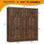 Armoire de rangement avec tablettes réglables-54806065