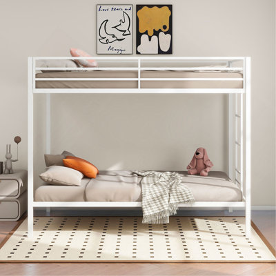 Metal Twin Over Twin Bunk Bed